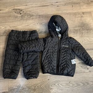 Columbia reversible unisex child jacket and pants 12-18M